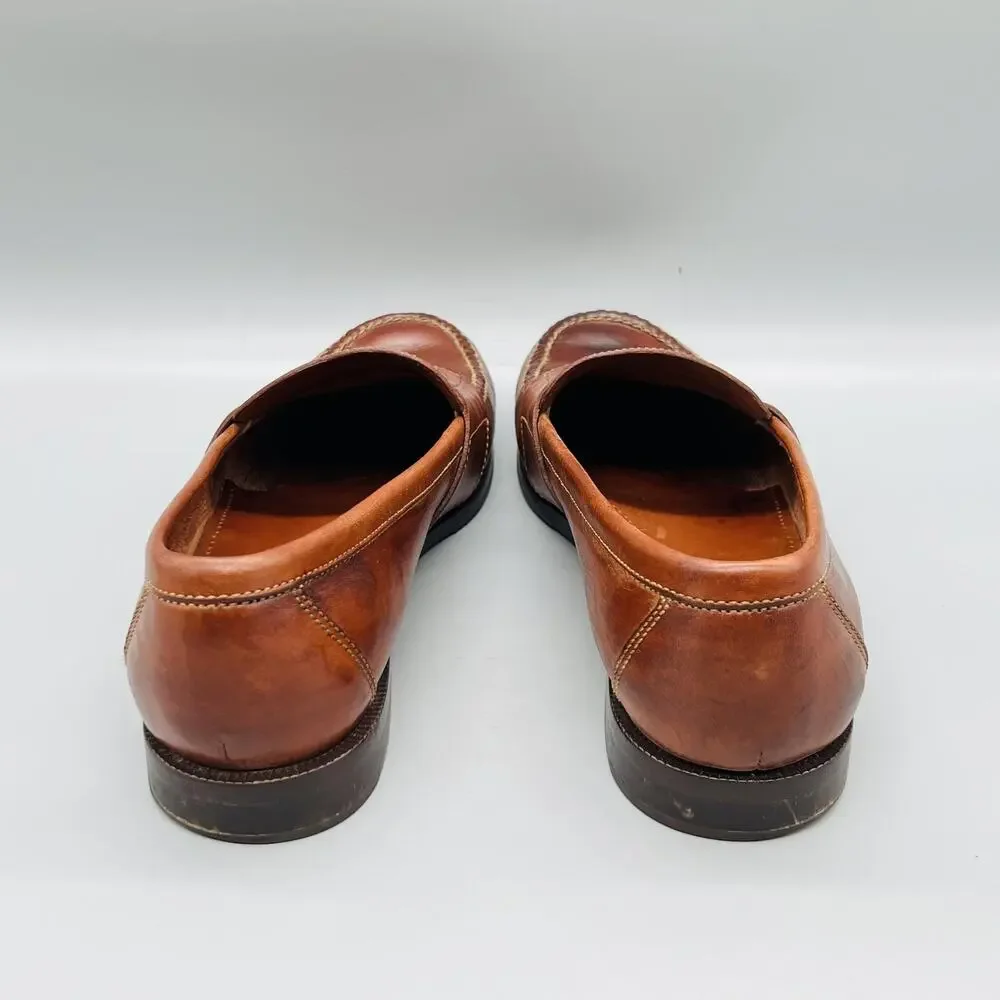 Cole Haan Shoes Men 11.5 Brown Leather Penny Loafers Slip On Dress Oxford Casual